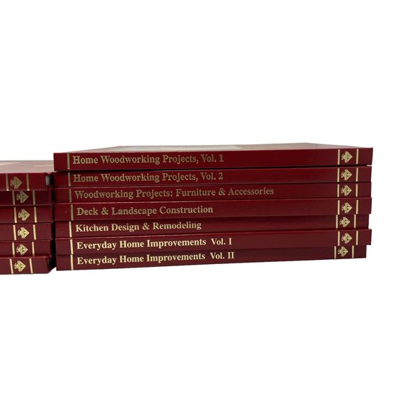 Set of 13 Volumes of Handyman Club of America Library Hardback Home Repair VG - Picture 3 of 8